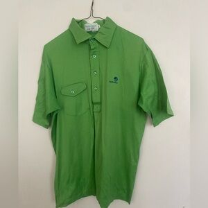 Vintage green Amelia island golf club polo shirt-size X-Large